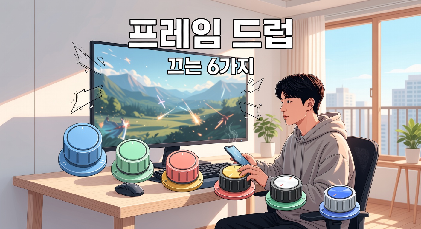 원신 프레임 드랍 설정법 — 체감 순서대로 끄는 6가지