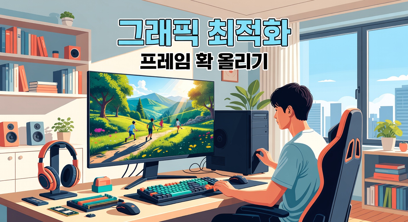 PC 신작 게임 그래픽 설정 최적화 — 프레임 확 올리는 실전 가이드