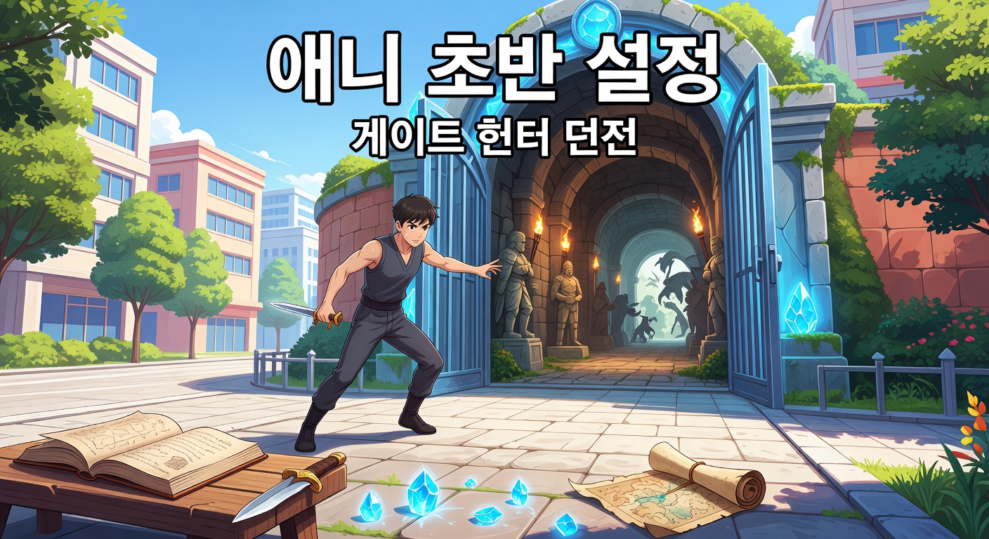 나 혼자만 레벨업 애니 초반 설정 — 헷갈리는 포인트 한 번에 정리