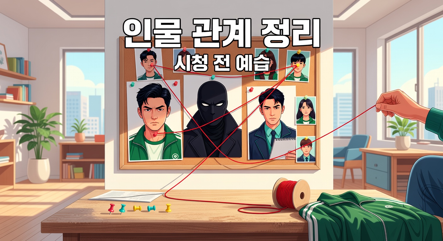 오징어 게임 시즌2 인물 관계 정리 — 시청 전 예습 가이드