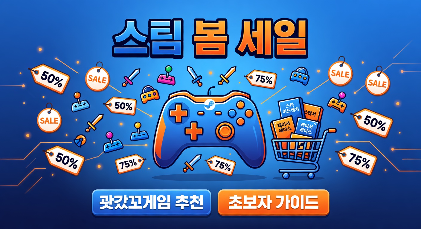 스팀 봄 세일 꿀 게임 추천