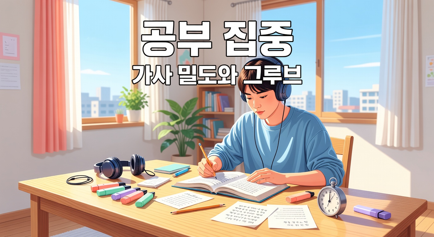 태연 Starlight, 공부 집중에 적합한지 분석 — 가사 밀도와 안정적 그루브 중심