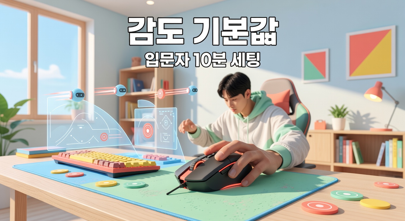 발로란트 키 설정·감도 기본값 — 입문자 10분 세팅 가이드