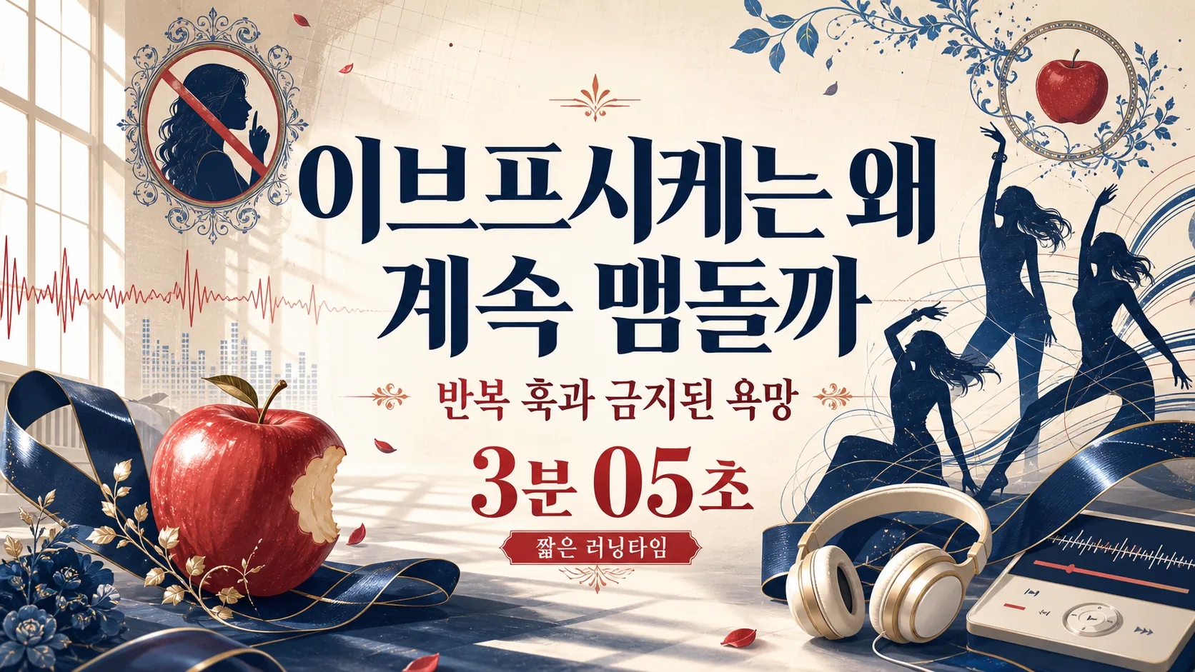 르세라핌 이브프시케 — 3분05초 훅 vs 금지된 욕망, 왜 중독적일까?